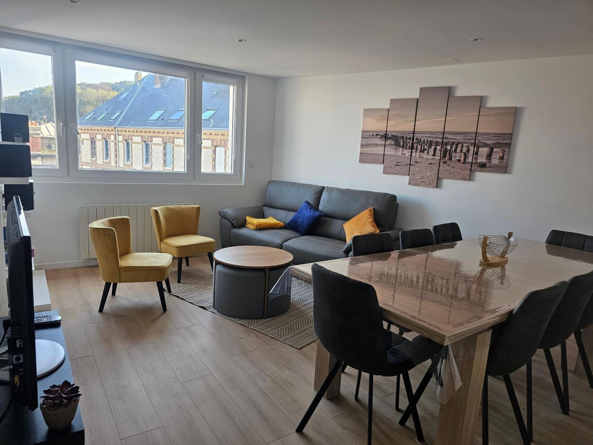 Appartement L'Escale Marine à Dieppe Extérieur photo
